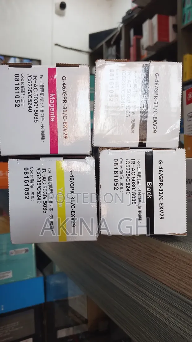 Exv 29 Toner All Colors 2