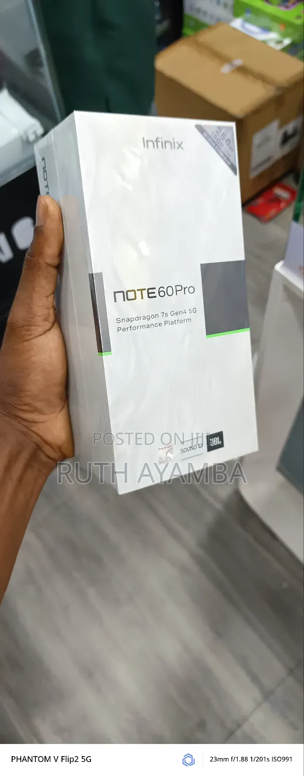 New Infinix Note 60 Pro 256 GB Gray