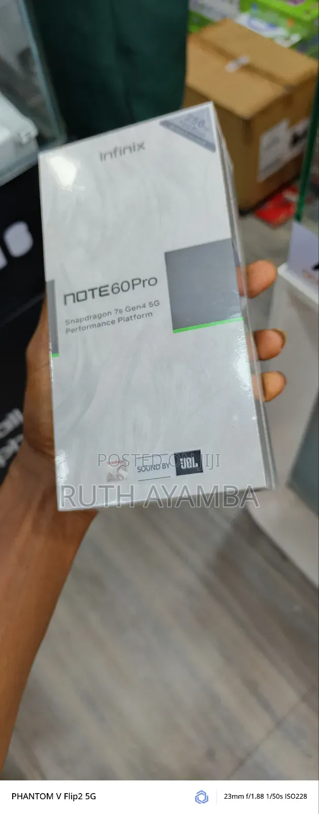 New Infinix Note 60 Pro 256 GB Gray