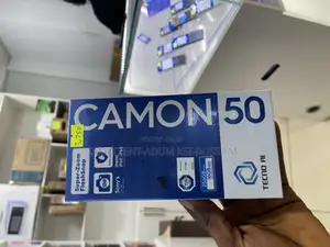 New Tecno Camon 50 256 GB Black
