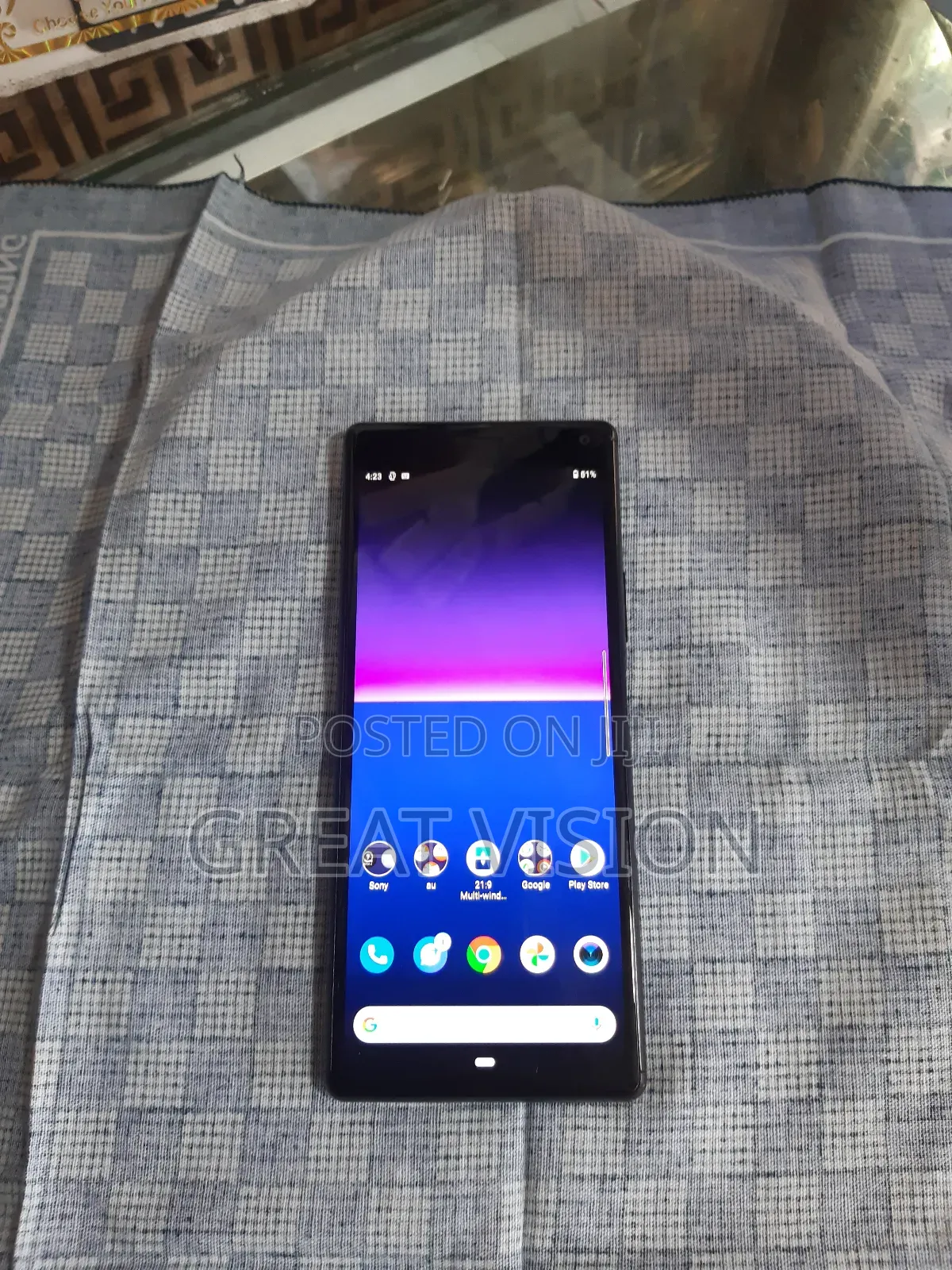 Sony Xperia 8 SOV42 64 GB Black