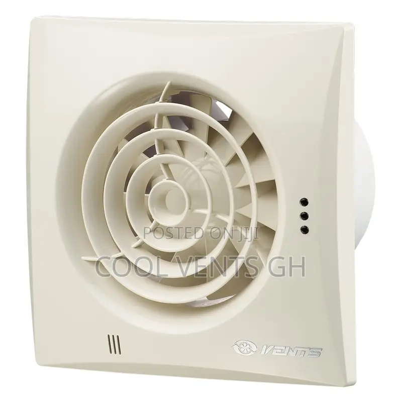 Vent 100 Quiet T Axial Low Noise, Energy Saving Extract Fans