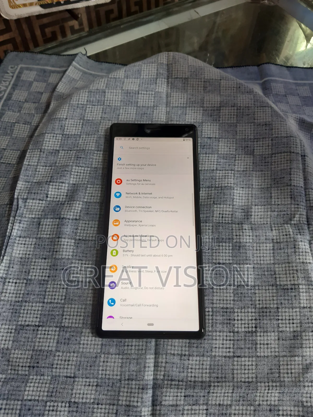 Sony Xperia 8 SOV42 64 GB Black