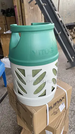 9kg Fiberglass Cylinder + Original SRG Gas Regulator[18.2liter]