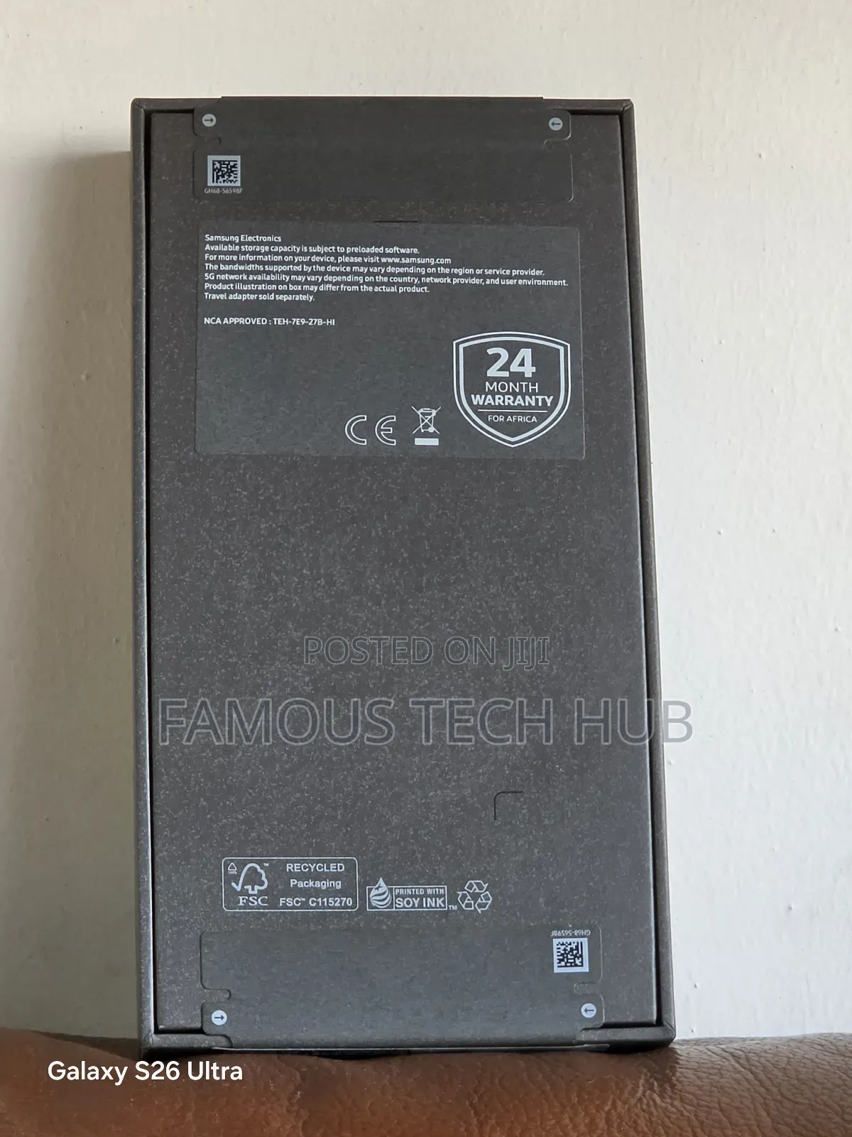 New Samsung Galaxy S26+ 256 GB Black