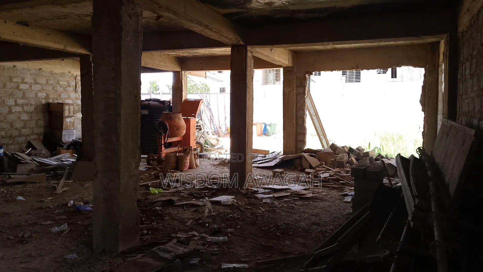Uncompleted Store Warehouse