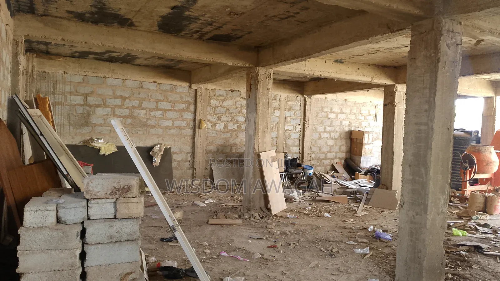 Uncompleted Store Warehouse