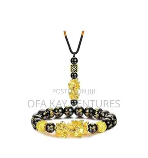 Feng Shui Wealth Bracket With Necklace