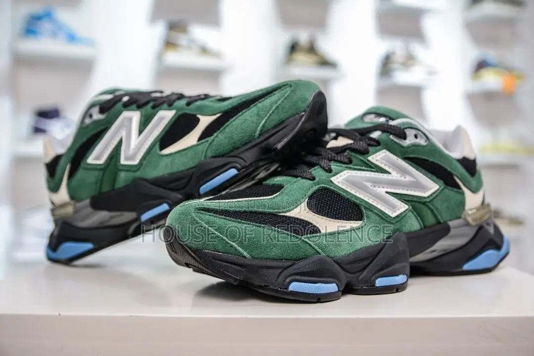 New Balance 9060 Team Forest Green Sneakers