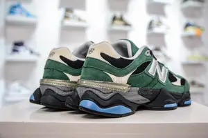 New Balance 9060 Team Forest Green Sneakers