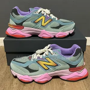 New Balance 9060 Warped Multi-Color Sneakers
