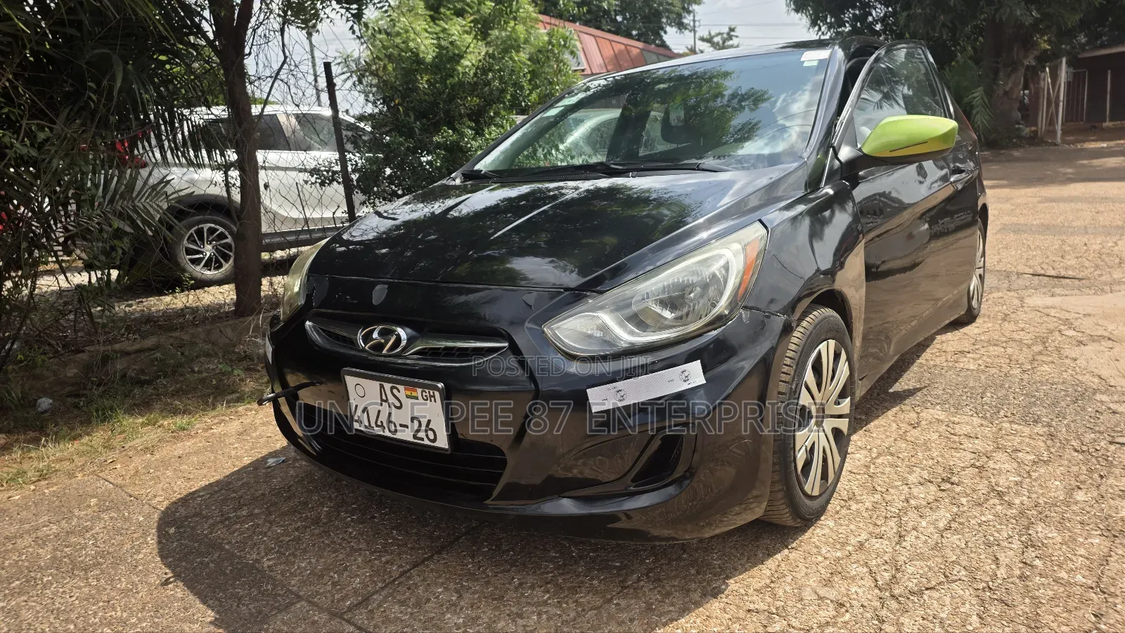 Hyundai Accent GLS 4dr Sedan (1.6L 4cyl 6M) 2014 Black