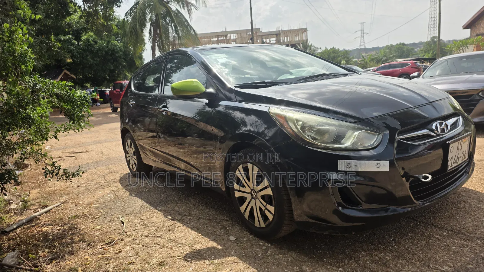 Hyundai Accent GLS 4dr Sedan (1.6L 4cyl 6M) 2014 Black