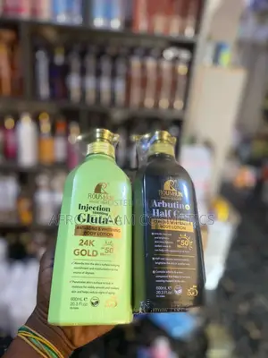 Injection Gluta-C and Roushun Arbutin Half Cast