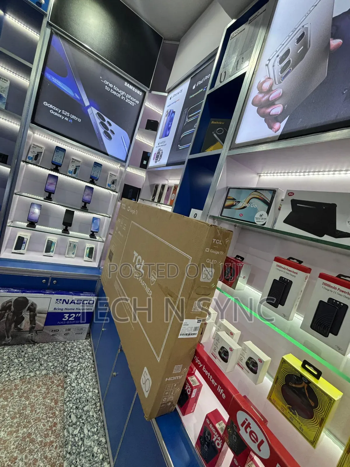TCL Qled-FHD Smart Android Tv 50"