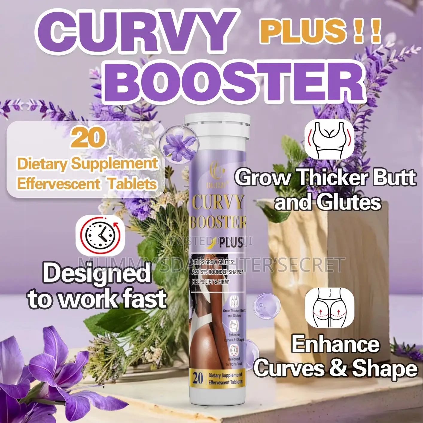Curvy Booster Effervescent Tablet