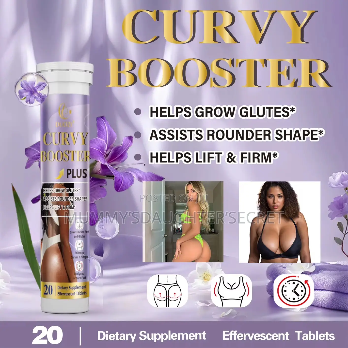 Curvy Booster Effervescent Tablet
