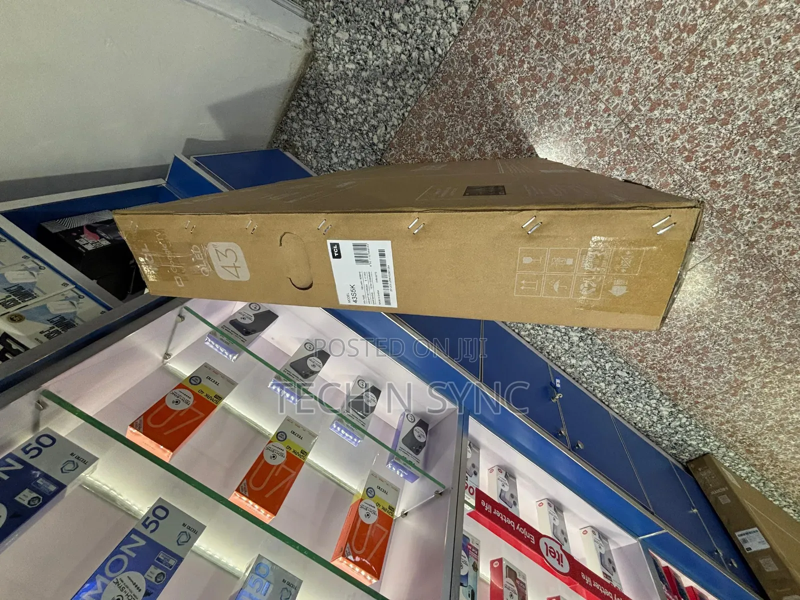 TCL Qled-FHD Smart Android Tv 43"