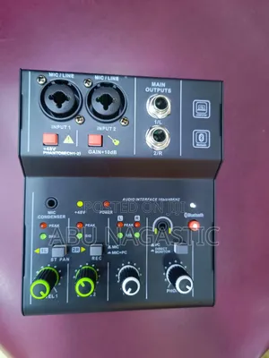 Audio Mixer Sound Card 2 Channel