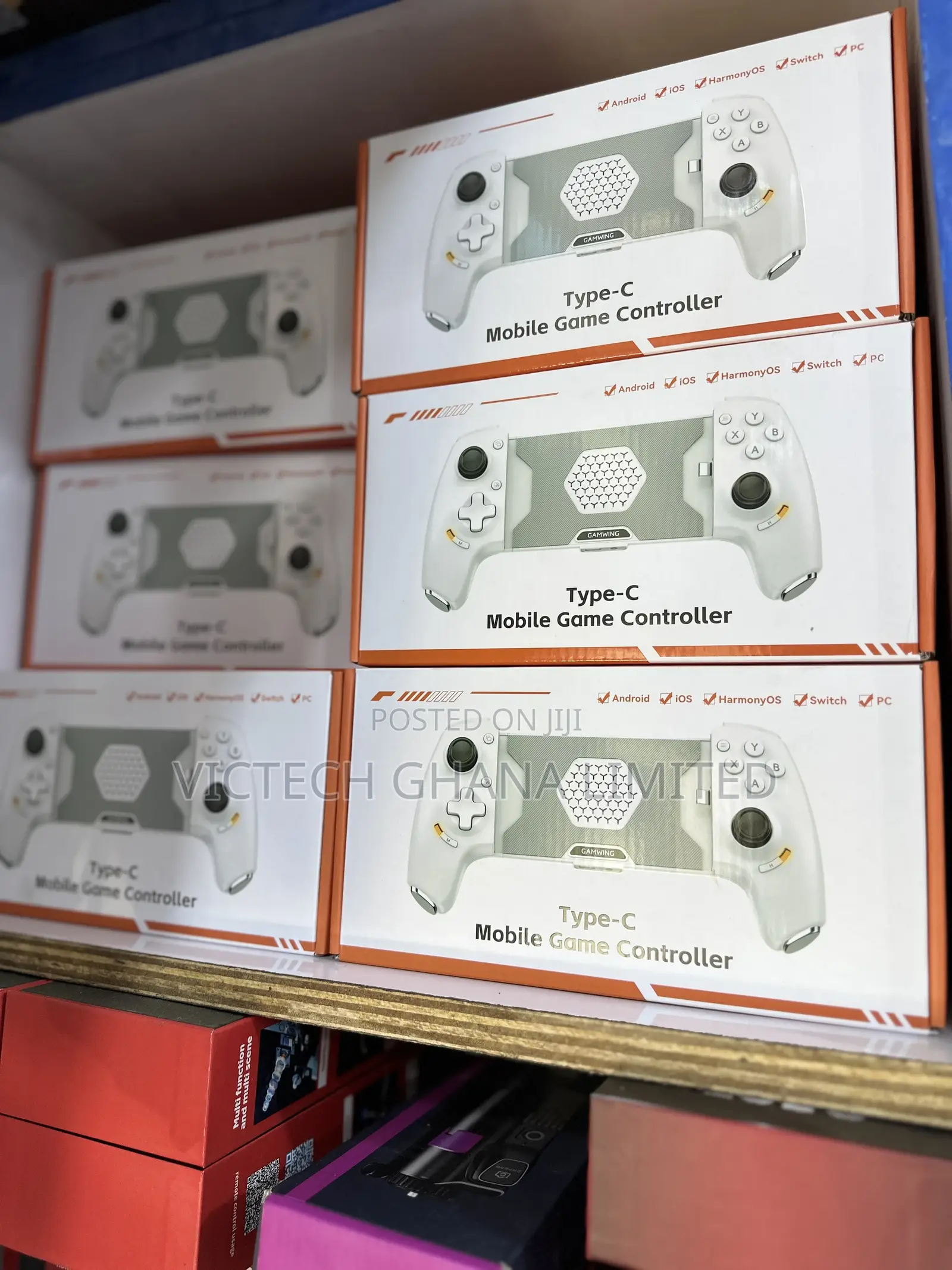 Type-C Mobile Game Controller