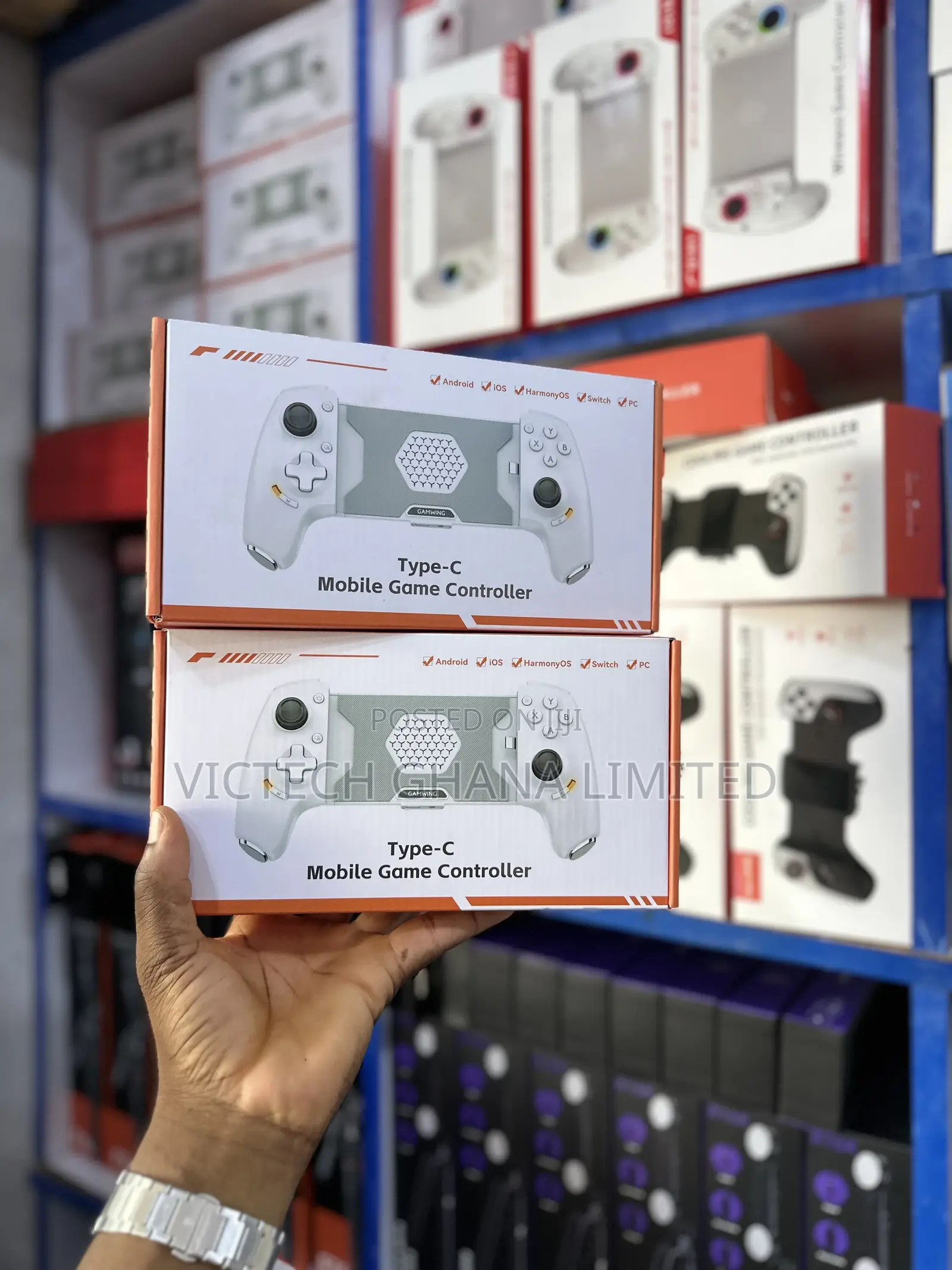 Type-C Mobile Game Controller
