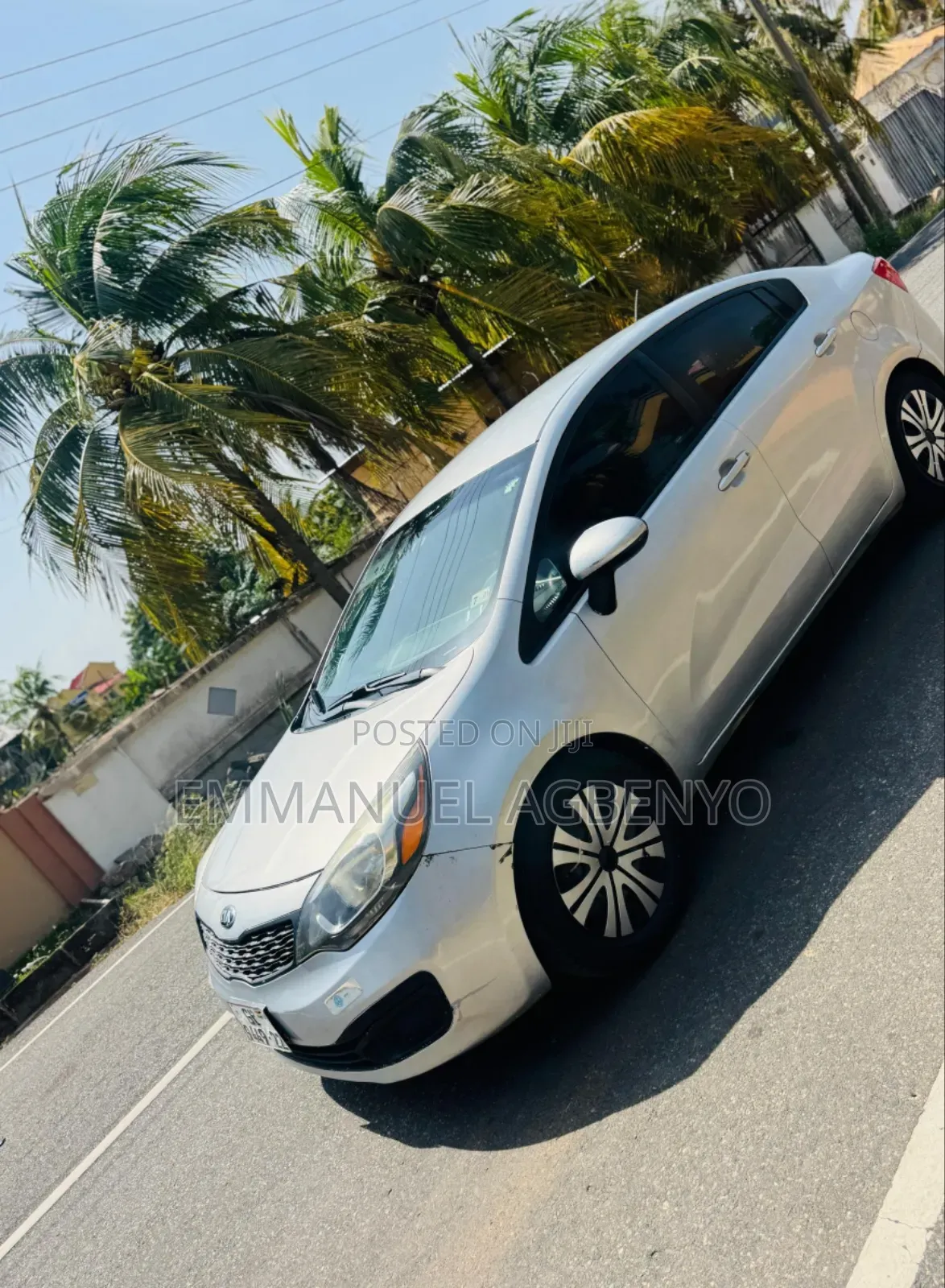 Kia Rio SX 4dr Sedan (1.6L 4cyl 6A) 2013 Silver