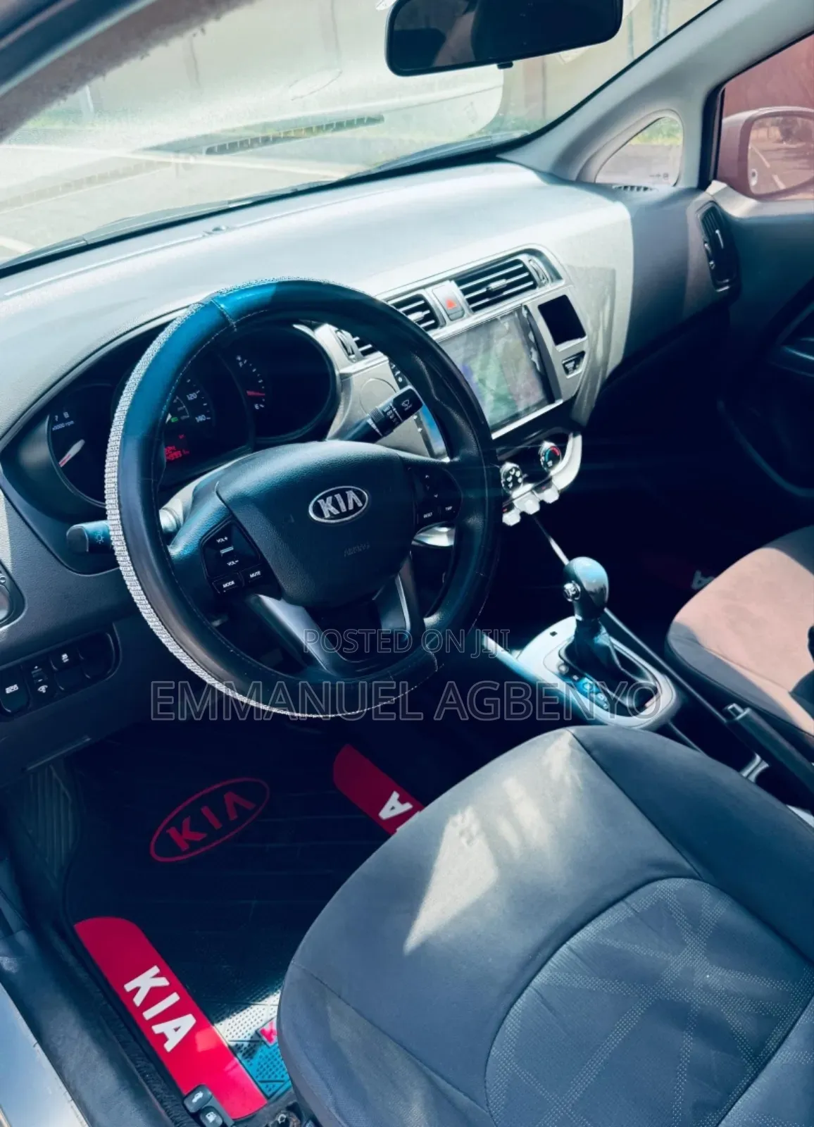 Kia Rio SX 4dr Sedan (1.6L 4cyl 6A) 2013 Silver