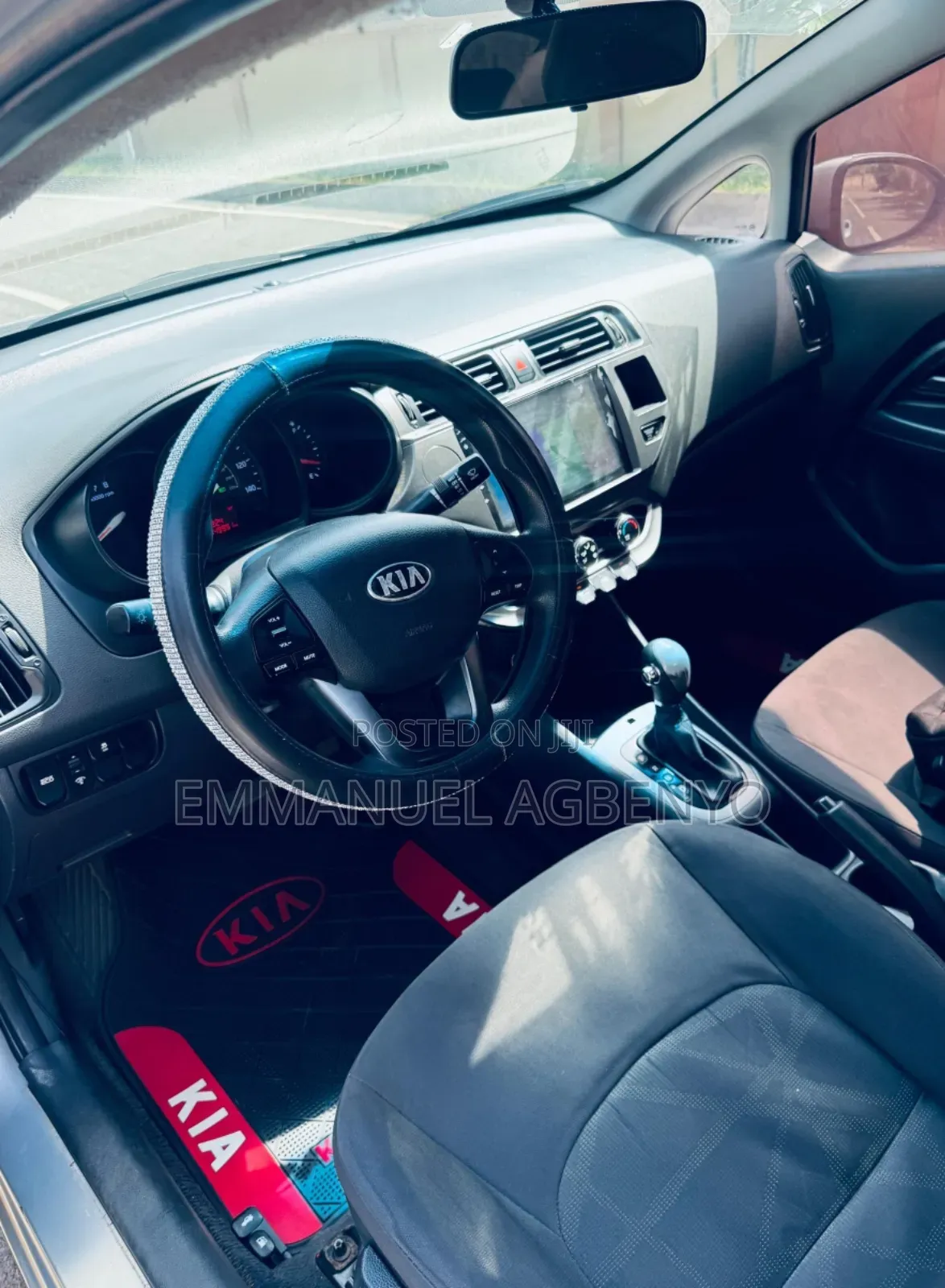 Kia Rio SX 4dr Sedan (1.6L 4cyl 6A) 2013 Silver