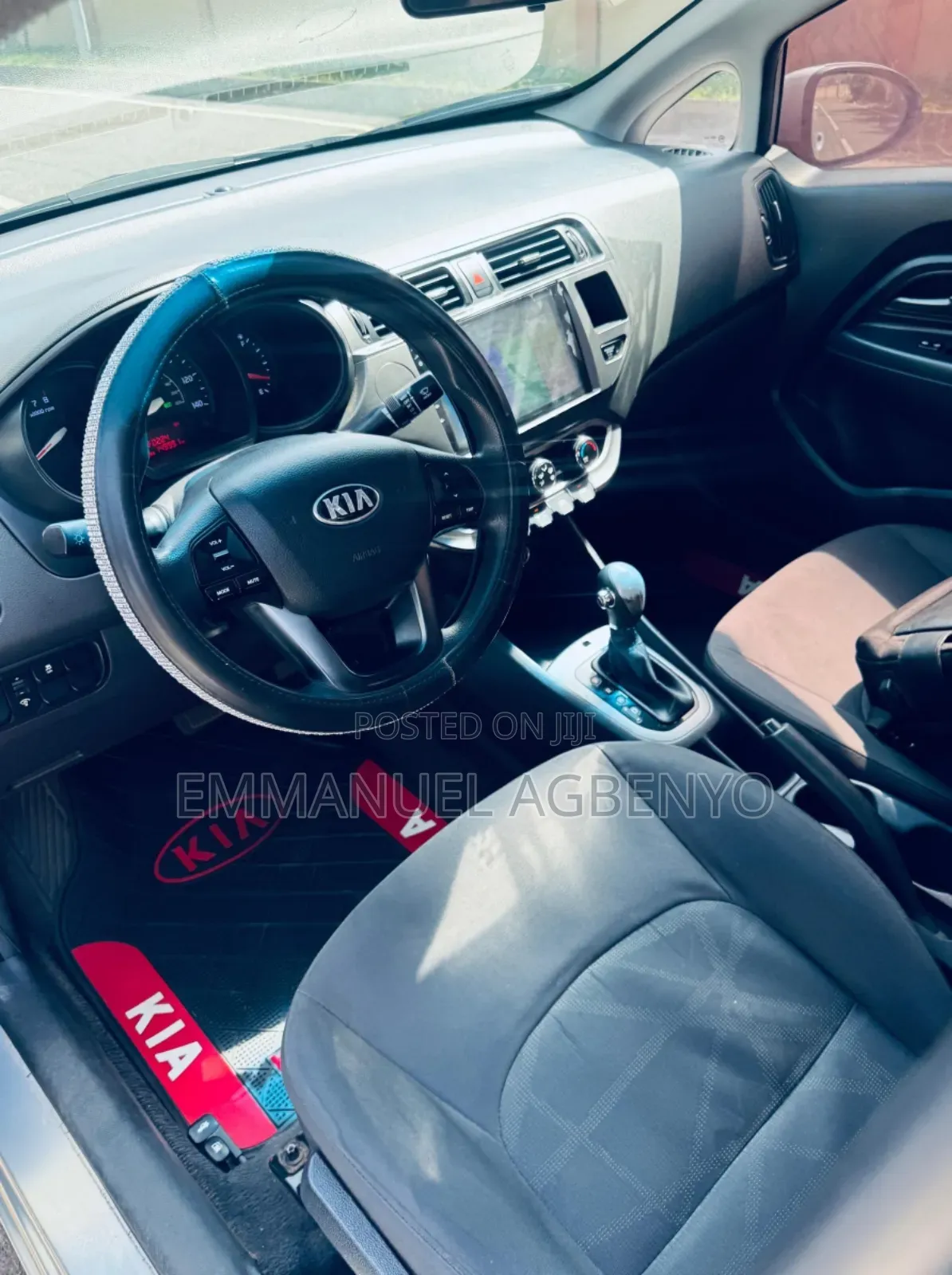 Kia Rio SX 4dr Sedan (1.6L 4cyl 6A) 2013 Silver