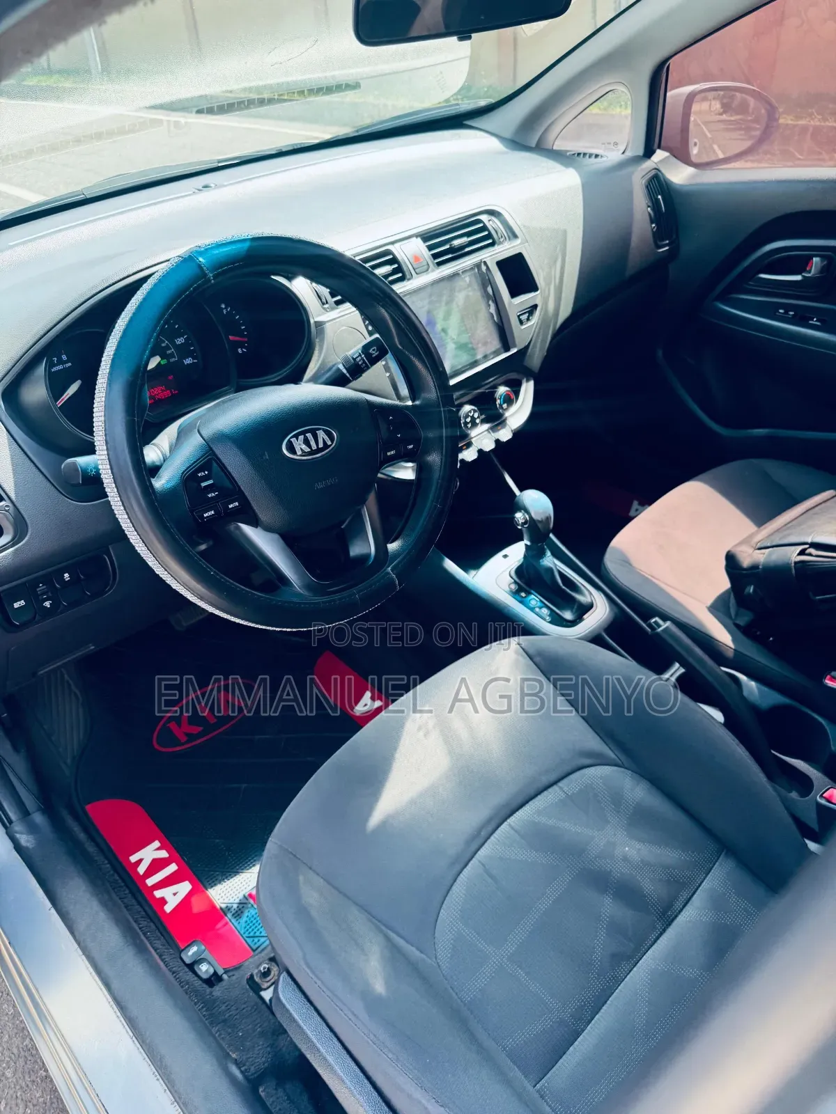 Kia Rio SX 4dr Sedan (1.6L 4cyl 6A) 2013 Silver