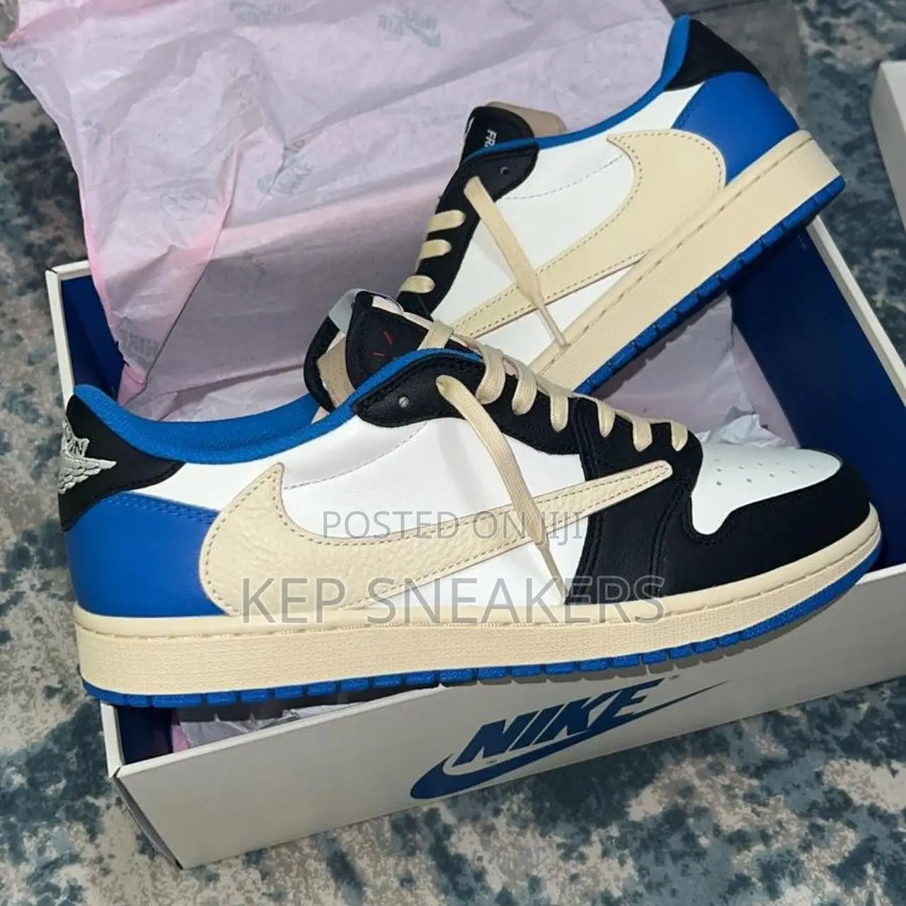 Jordan X Travis Scott X Fragment Air Jordan 1 Low Og Sp