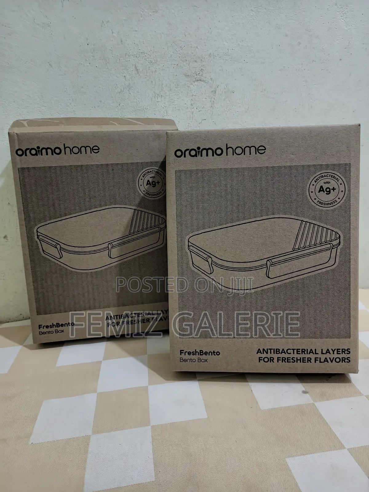 Oraimo Freshbento Antibacterial Pp Double Layer Lunchbox