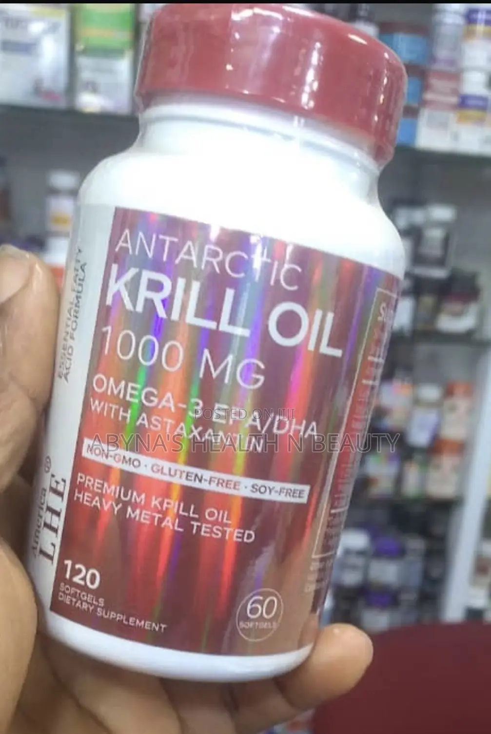 Antarctic Krill Oil 1000mg