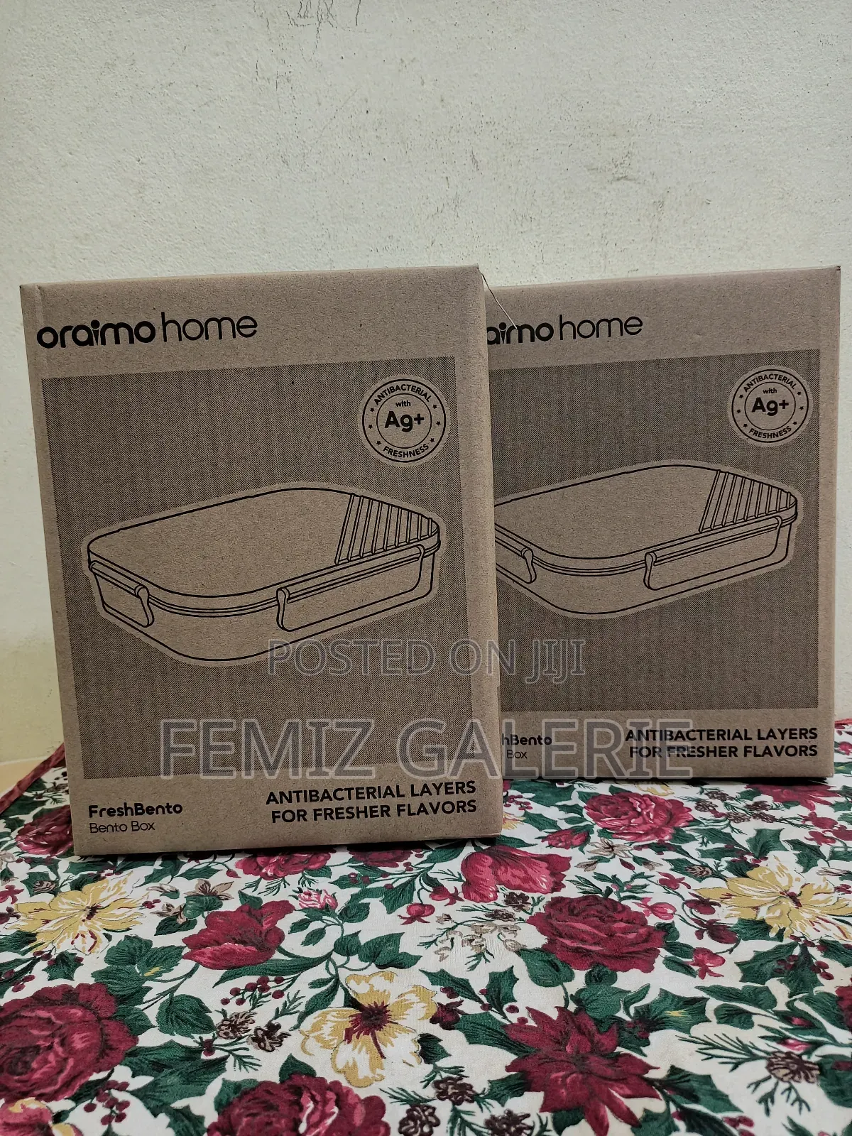 Oraimo Freshbento Antibacterial Pp Double Layer Lunchbox