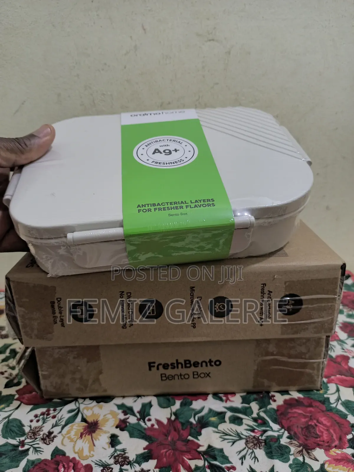 Oraimo Freshbento Antibacterial Pp Double Layer Lunchbox
