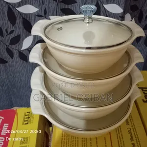 Ceramics Bowl With Glass Cover