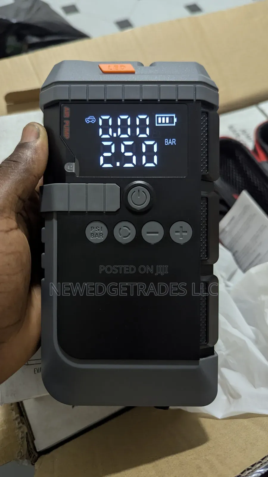 Jump Starter Kit With Tire Inflation