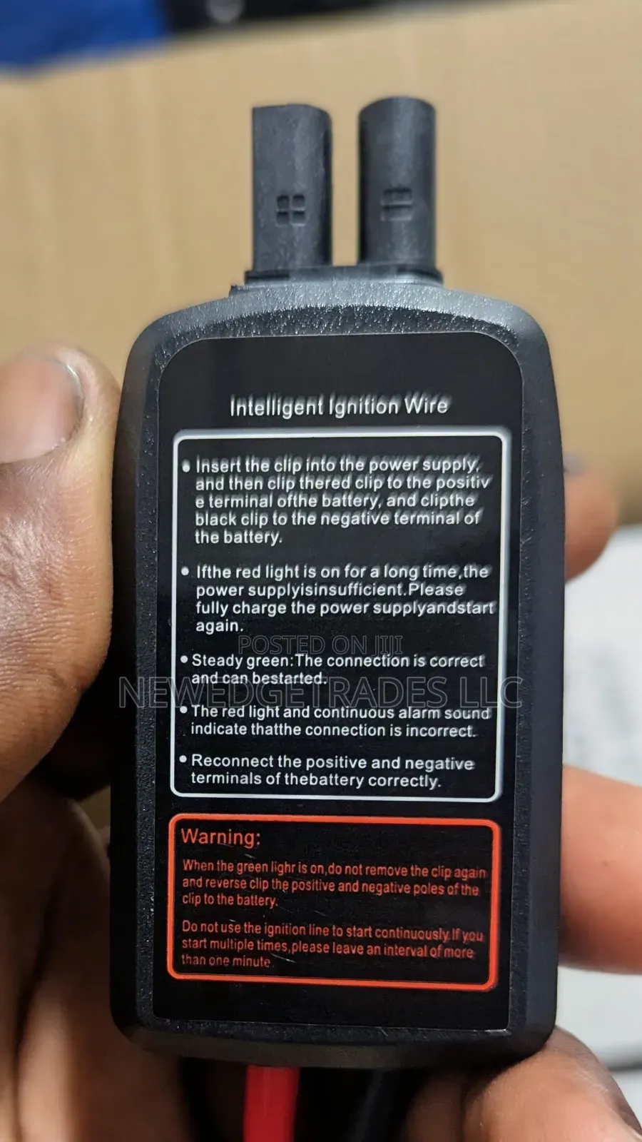 Jump Starter Kit With Tire Inflation