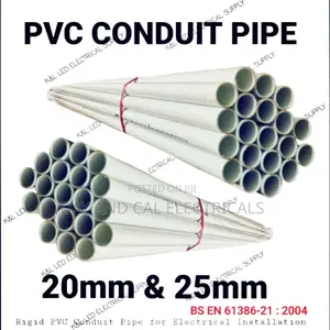 PVC Pipes (White) 25pcs