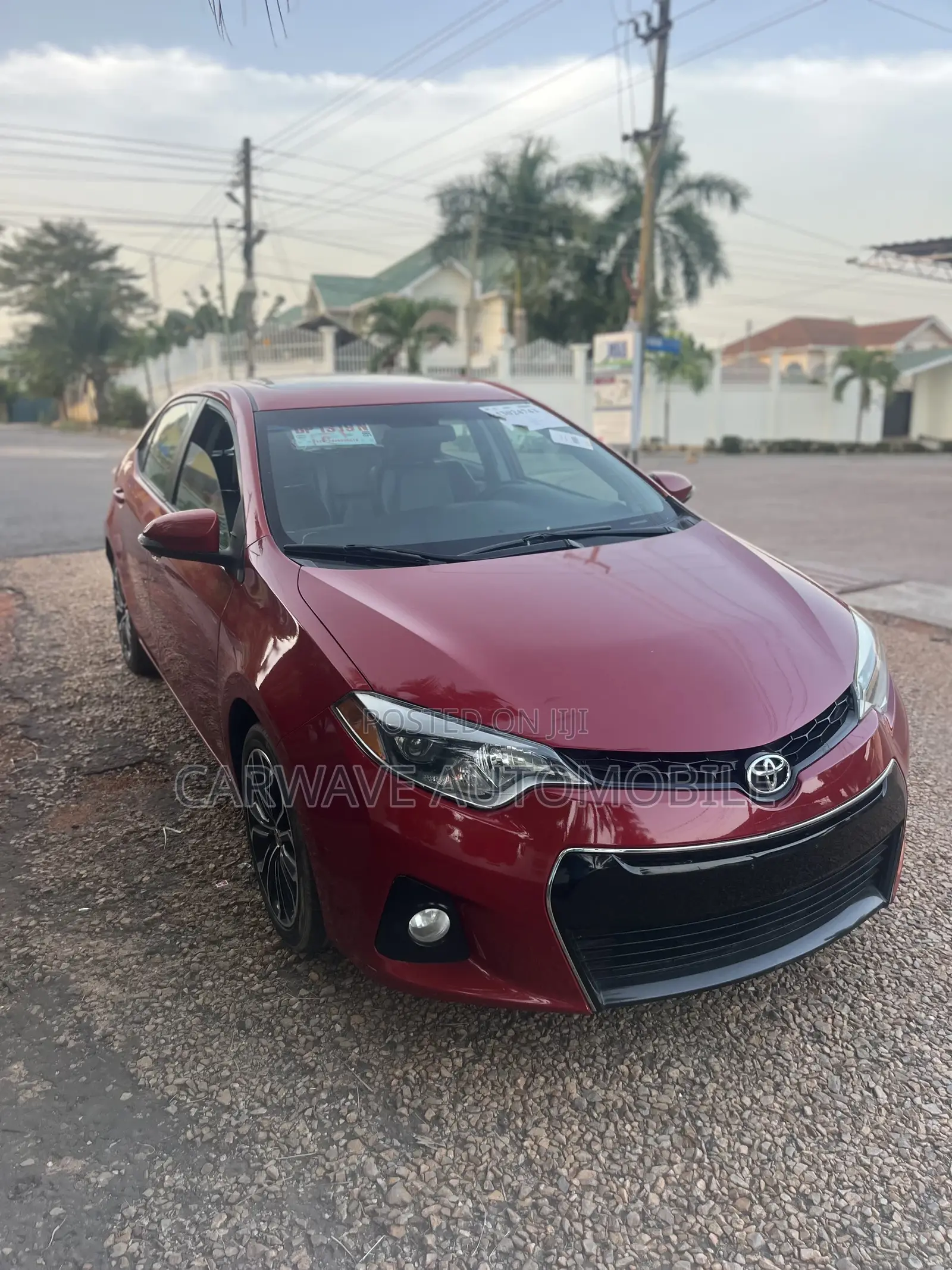 Toyota Corolla S 4dr Sedan (1.8L 4cyl CVT) 2016 Red