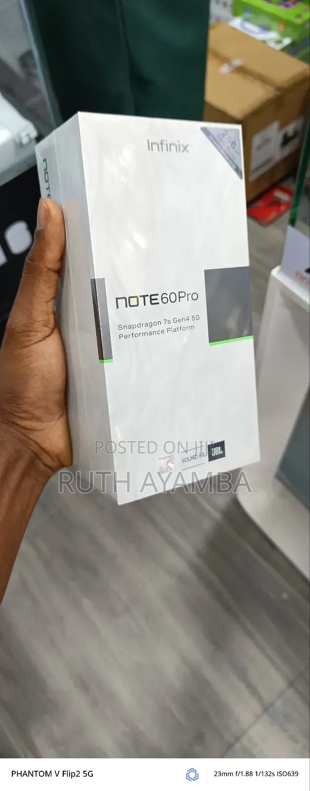 New Infinix Note 60 Pro 256 GB Gray