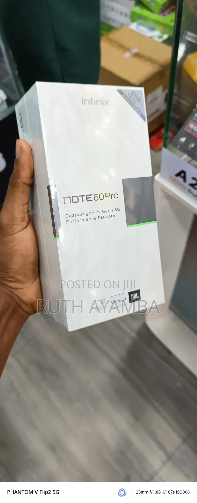 New Infinix Note 60 Pro 256 GB Gray