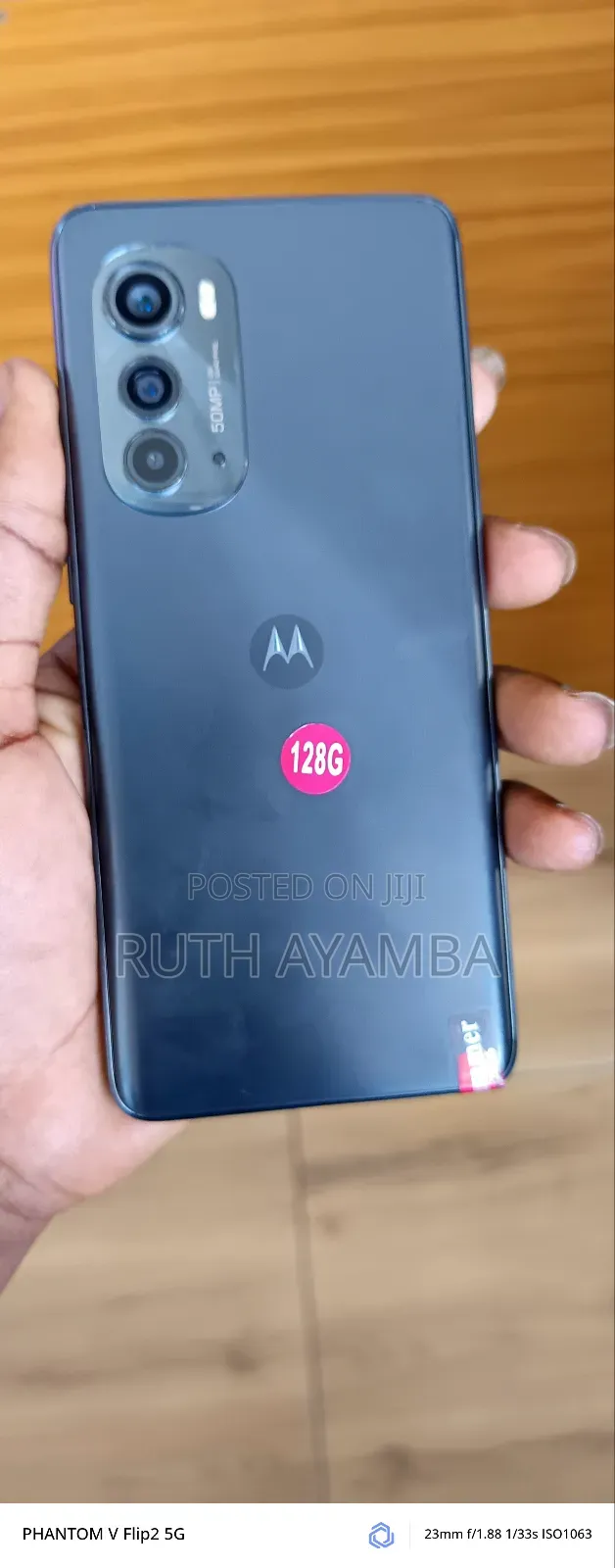New Motorola Edge (2022) 128 GB Blue