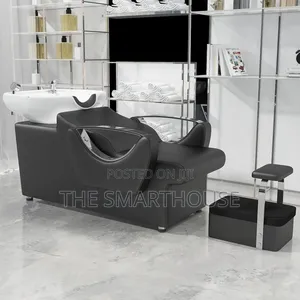 Executive Salon Shampoo Chair With Basin And Stool