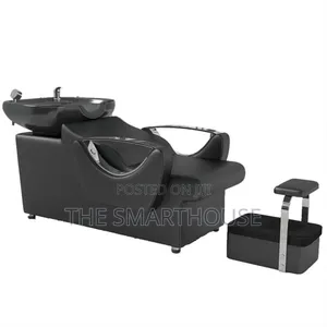 Executive Salon Shampoo Chair With Basin And Stool