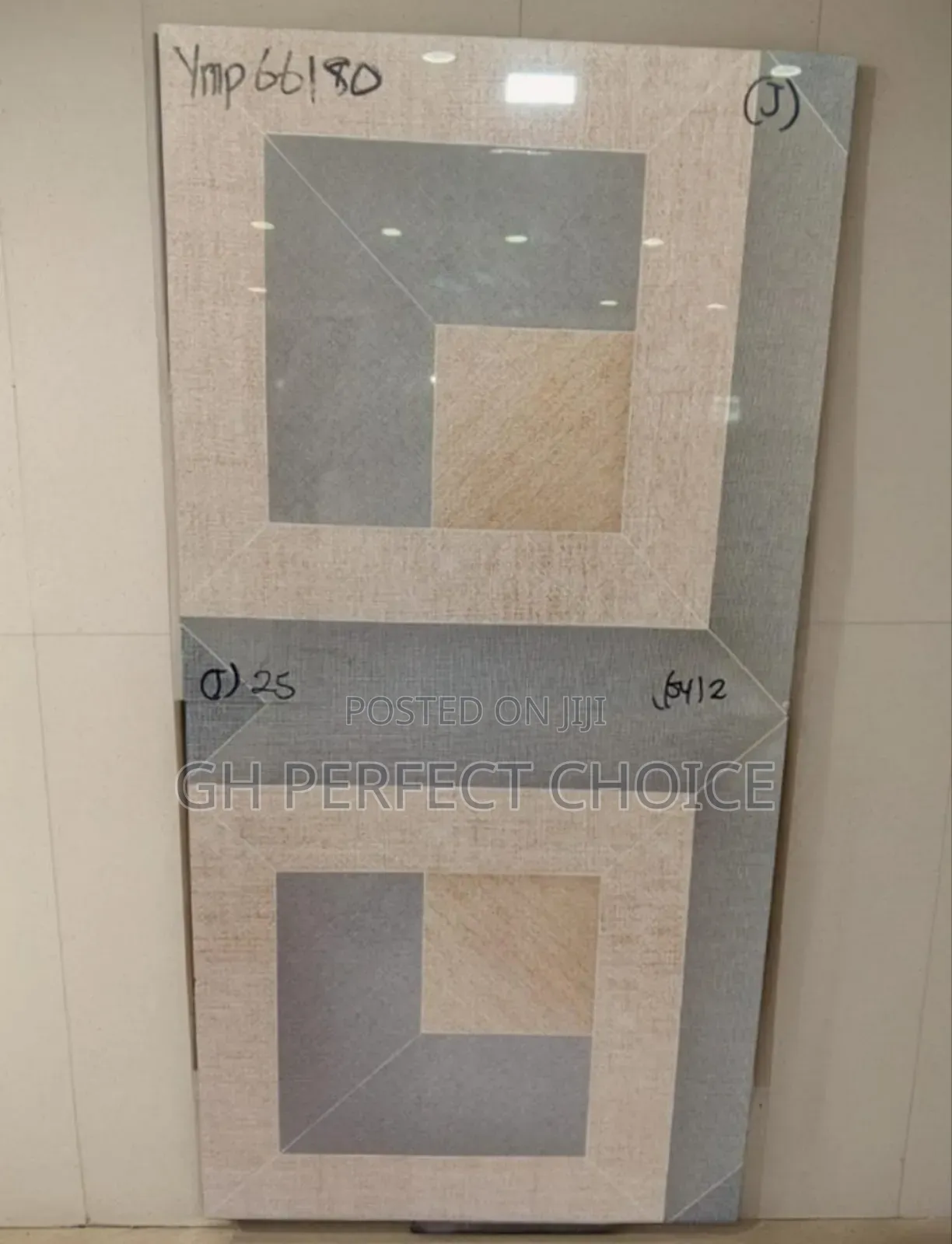 Real Polished Tiles for Floors, 60cm X 60cm