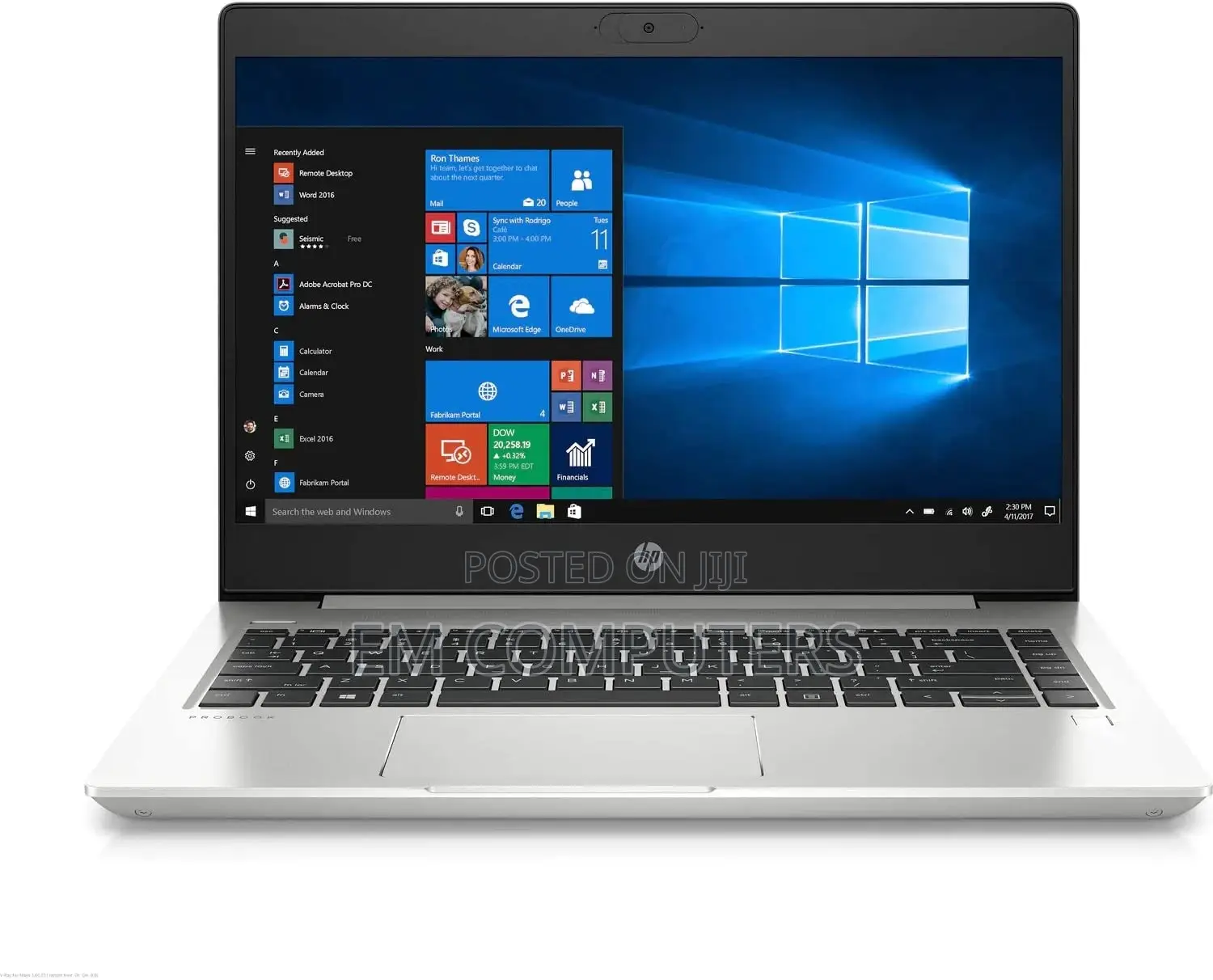 New Laptop HP Probook 450 16GB Intel Core i5 SSD 256GB