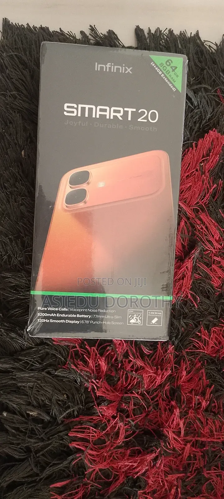 New Infinix Hot 20 128 GB Rose Gold