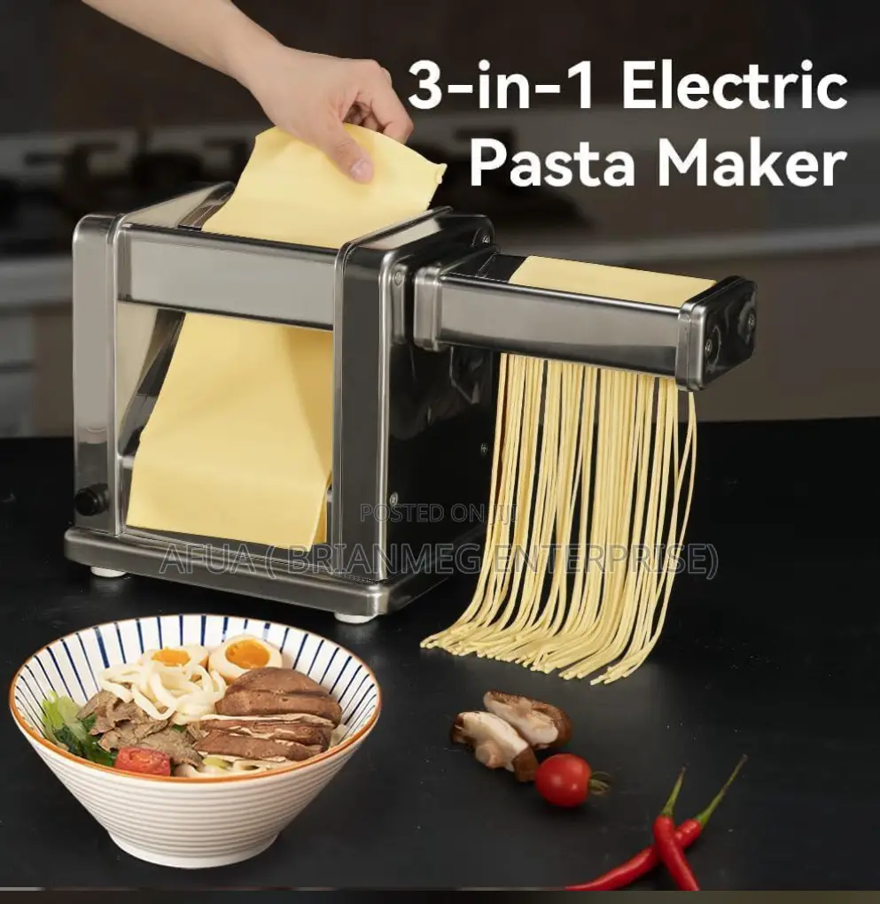 3in1 Electric Pasta Maker Machine, Adjustable