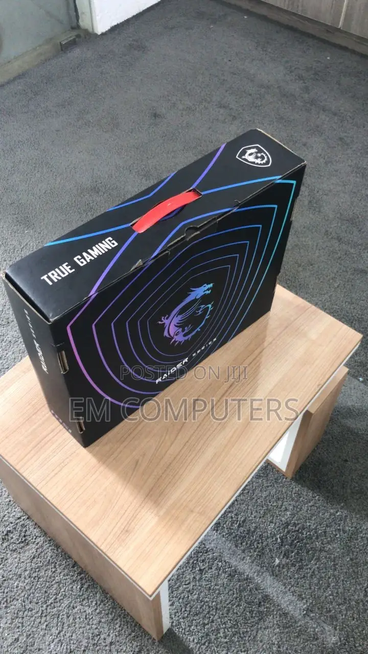 New Laptop MSI Raider GE78 32GB Intel Core i9 SSD 2T